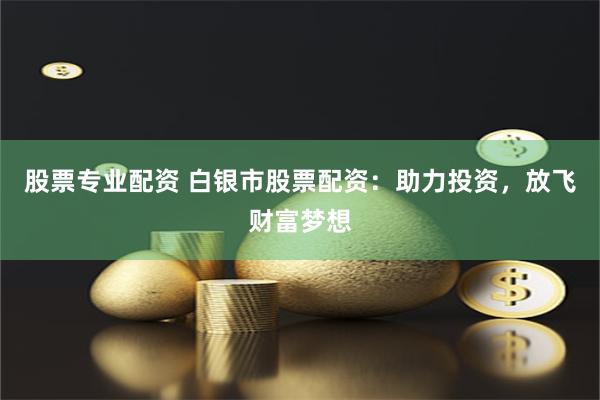 股票专业配资 白银市股票配资：助力投资，放飞财富梦想